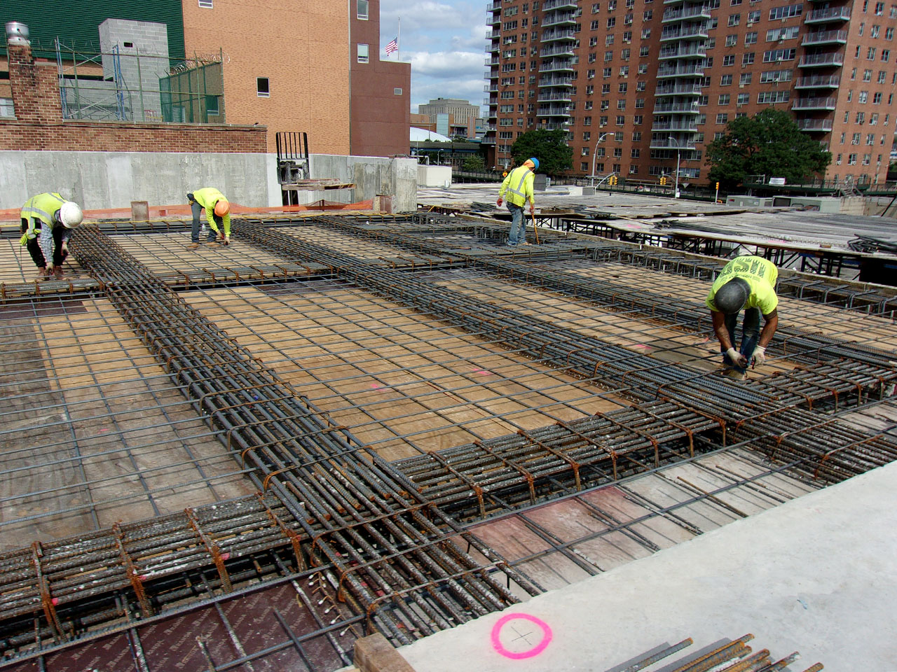 Detailing ironwork for cementation reinforcement