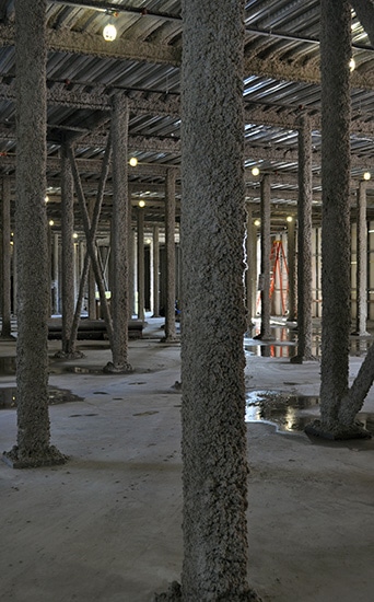 Fireproofing Applied Manhattan Structure