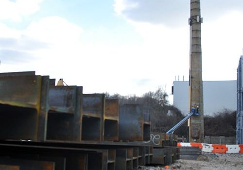 H-Piles, Piledriving, Vibration Monitoring